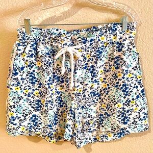 Floral print shorts